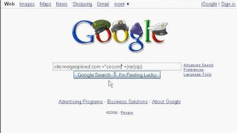 How to find things on megaupload.com