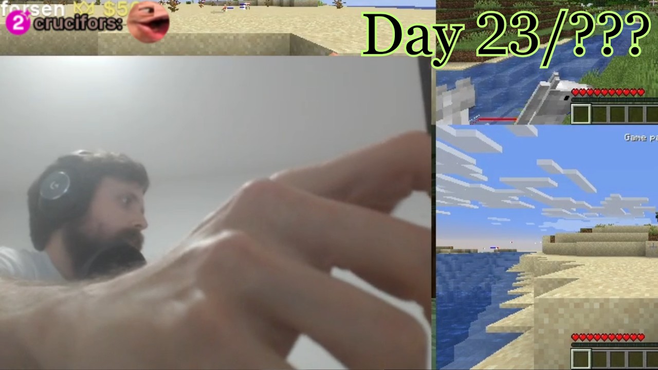 Forsen Turns on his Monitor | Deaths n Donos - Day 23
