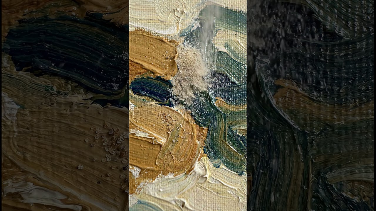 Paint Turns Into Sand… Then Back 