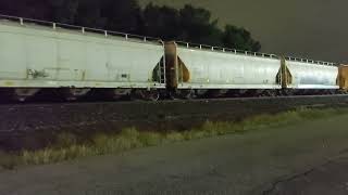 NS LOCAL P-78 LEAD BY EMD SD40-2 3212. GP38-2 5602 COME TO A HALT AT C.P. TAYLORS.