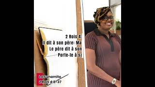 Personnages Bibliques La Sunamite 2 Rois 48-37