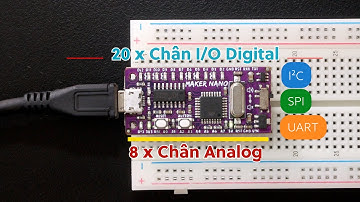 Maker Nano - Bo mạch tương thích với Arduino Nano (ATmega328P)
