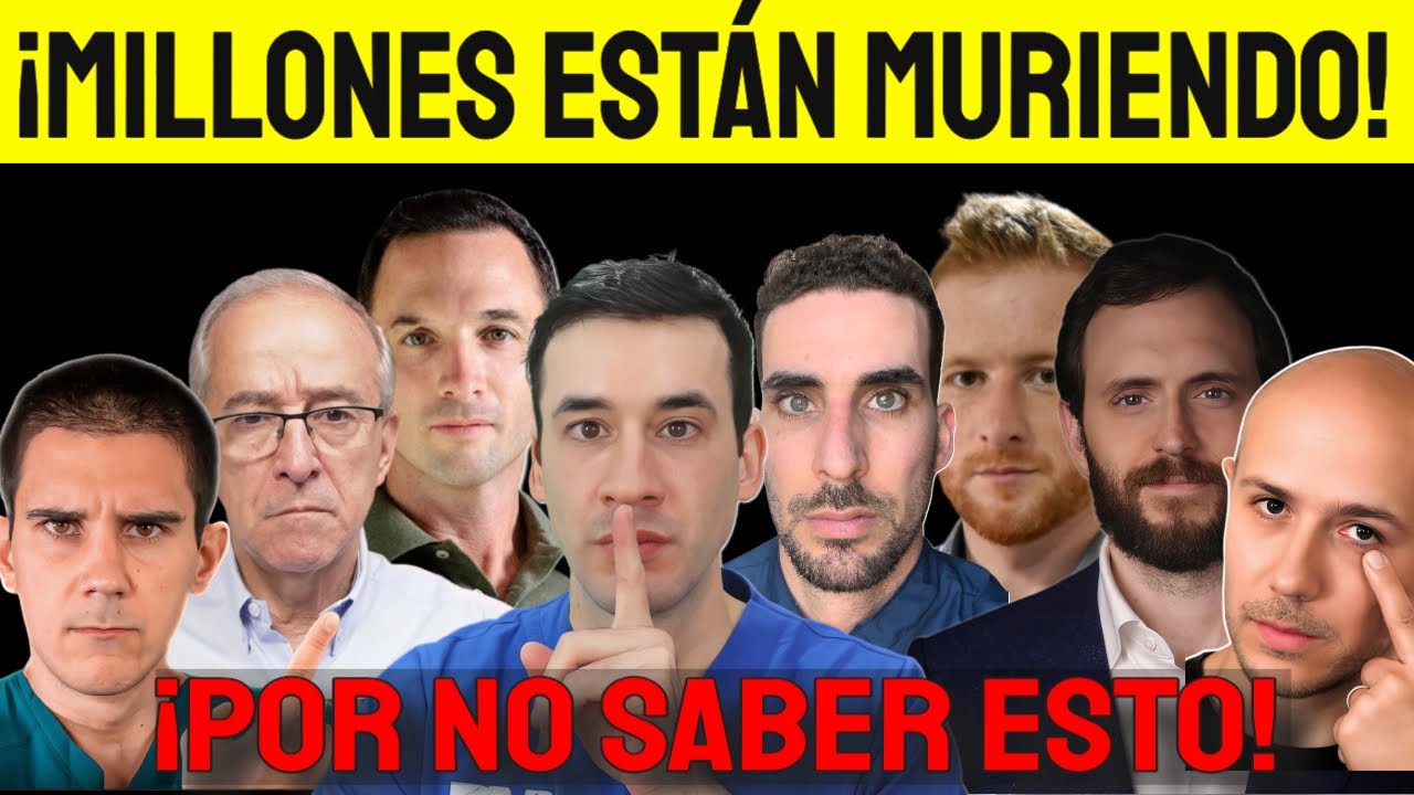 Millones muriendo de cáncer, infartos, demencia.... ¡Por no saber esto!