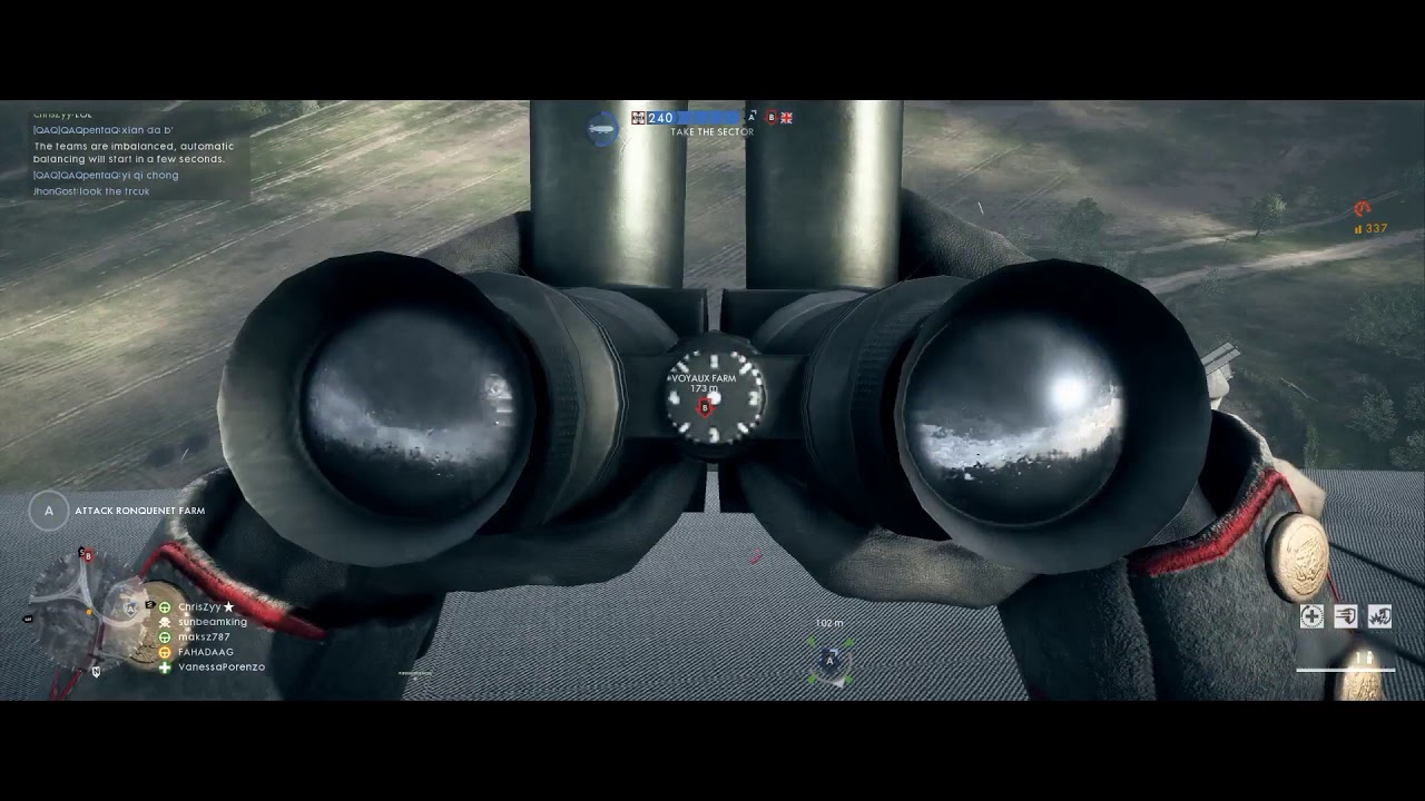 Battlefield 1: BF1 periscope spot assist (SMART)