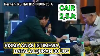 Risma, a Special Child Who Memorized 30 Juz, Receives 2.5 Million || NEWEST KH ANWAR ZAHID