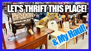 SHOPPING AT THE THRIFT STORE FOR Vintage & Cottage HOME DECOR & RESELLING & Haul! Thrifting 2024 #8!