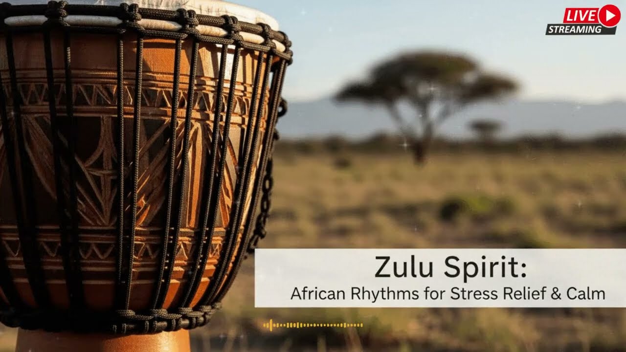 🔴 LIVE Zulu Healing Music 🌿 African Spiritual Vocals for Relaxation & Wellness