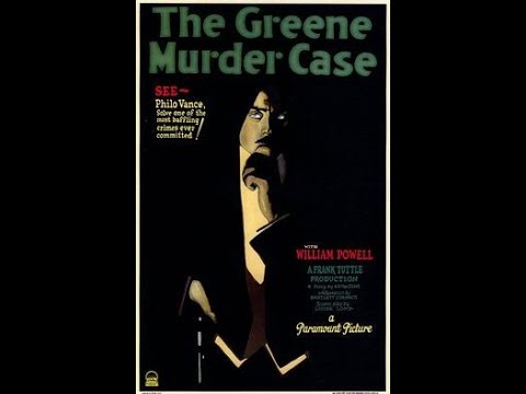 The Greene Murder Case is a classic early sound mystery film still