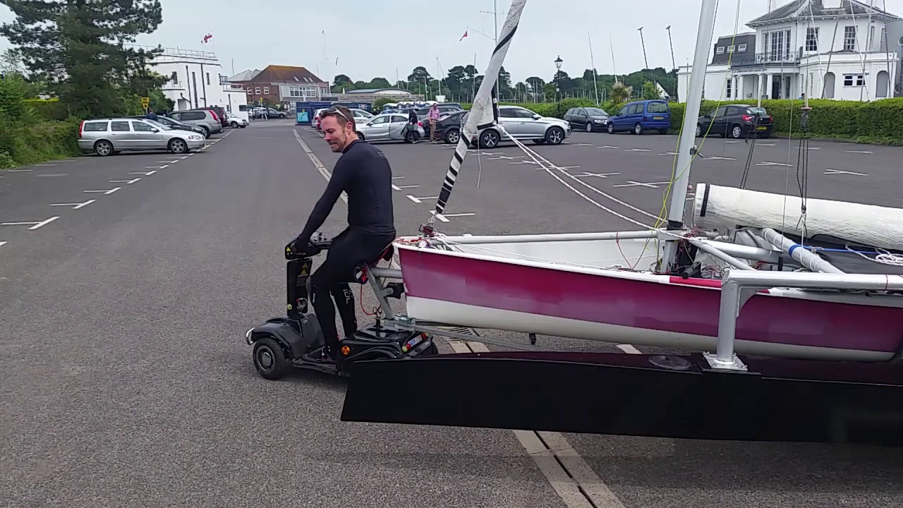 electric boat mover test YouTube
