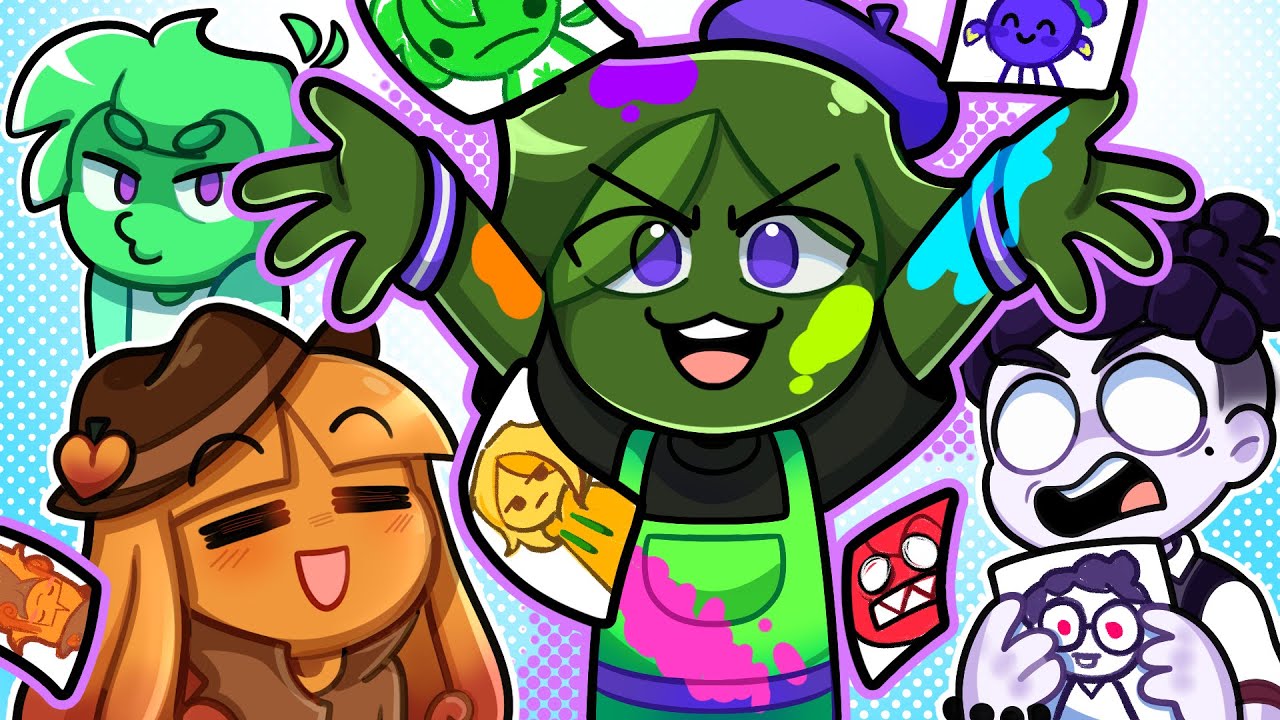 DESAFIO: Quem Pinta Melhor com A SUA COR ? 🧡💚💜