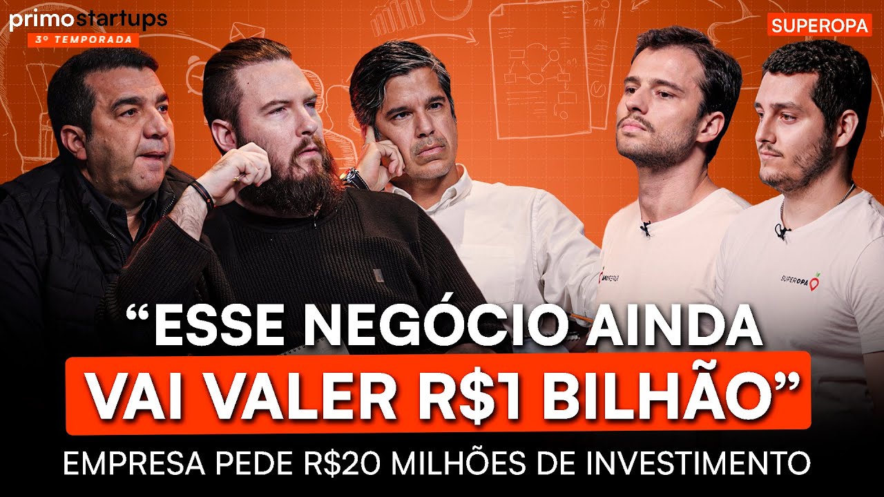 EMPRESA PEDE R$20 MILHÕES DE INVESTIMENTO POR 25% | Primo Startups #20