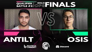 Antilt Vs Osis Online World Beatbox Championship 2021 Qualifier
