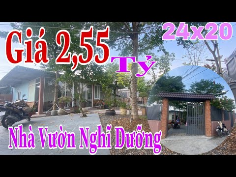 Video ✅Bán nhà Vườn Nghĩ Dưỡng 24x20|Giá Rẻ Nhất năm đúng... - youtube
