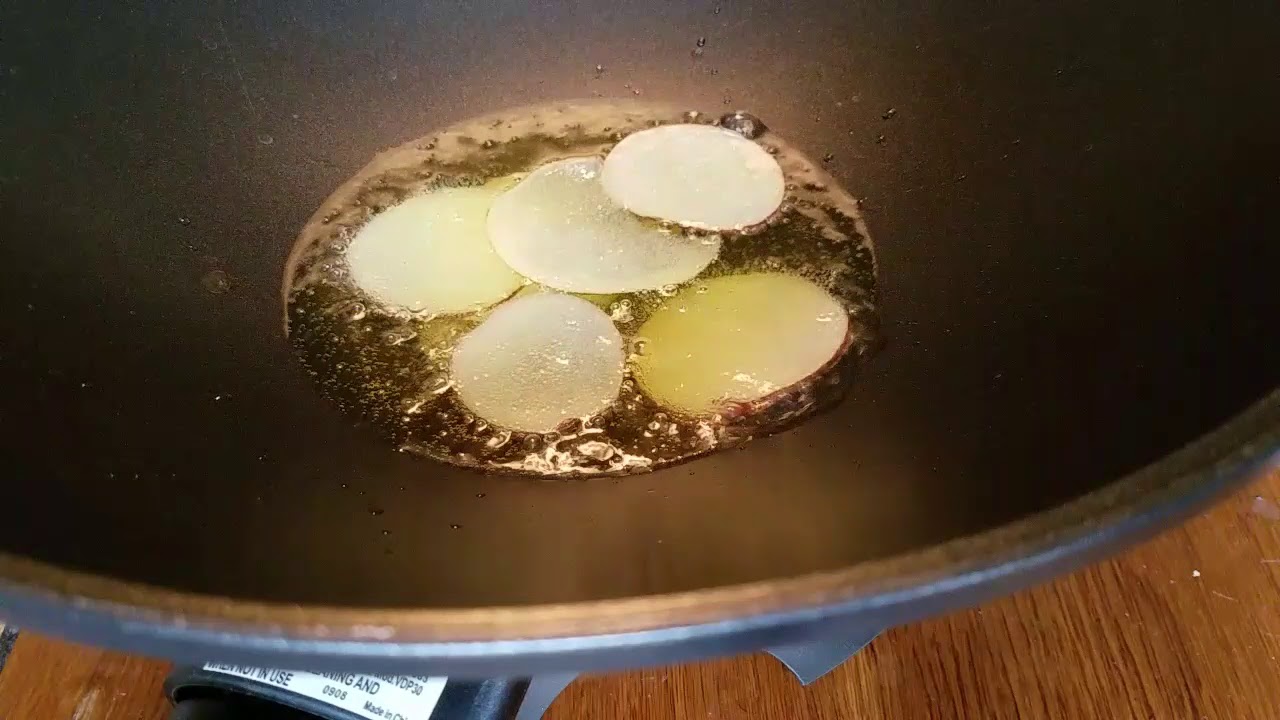 Easy Vegan potato chips/ 2017 Vegan Recipes YouTube