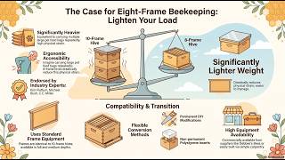 Eight Frame Beekeeping Benefits