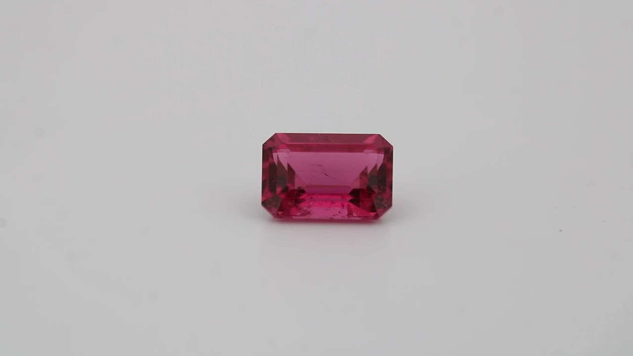 Tourmaline rose RPC 7.5x5.2mm 1.22cts