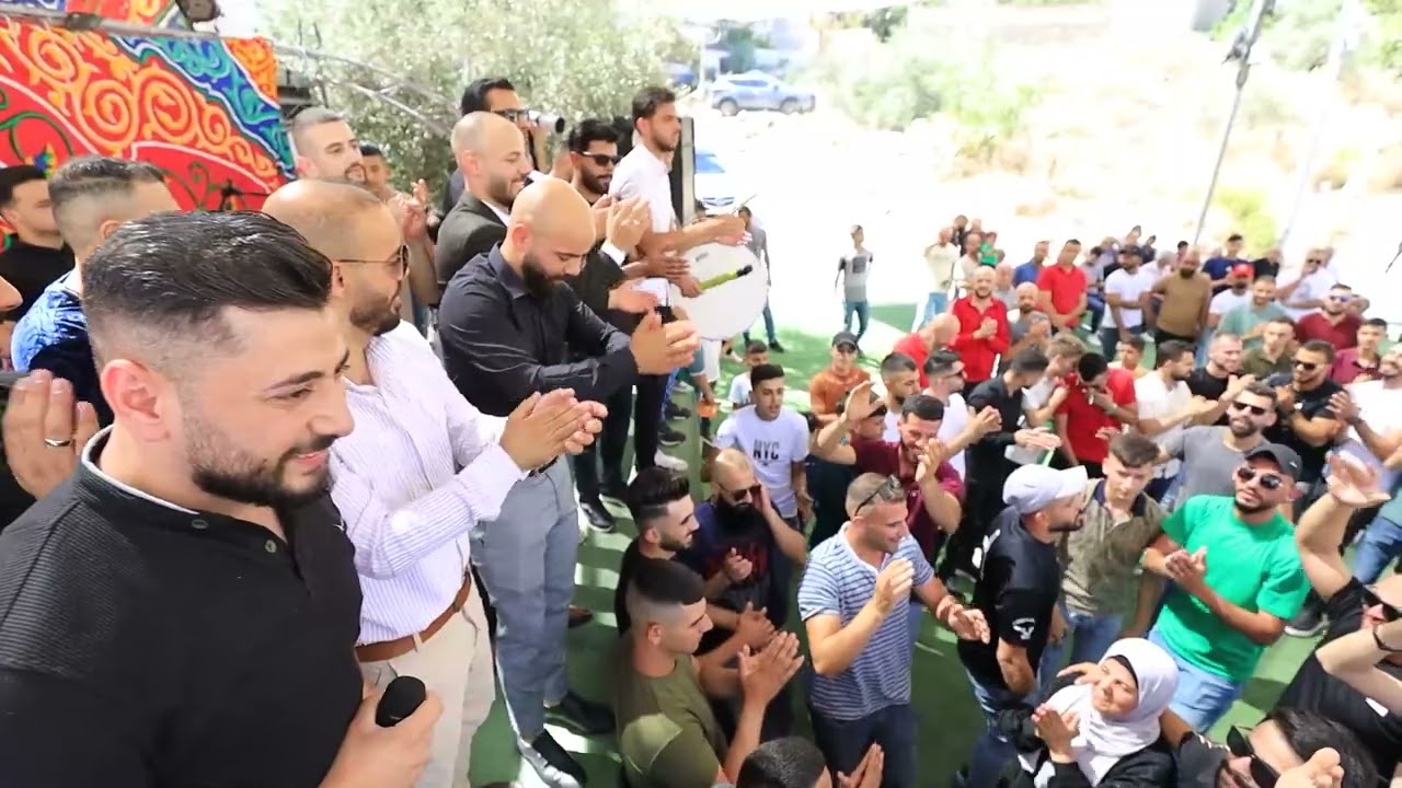 الفنان سلوم حنتولي 💥 استقبال ناري للعريس عبود عاهد صوالحة