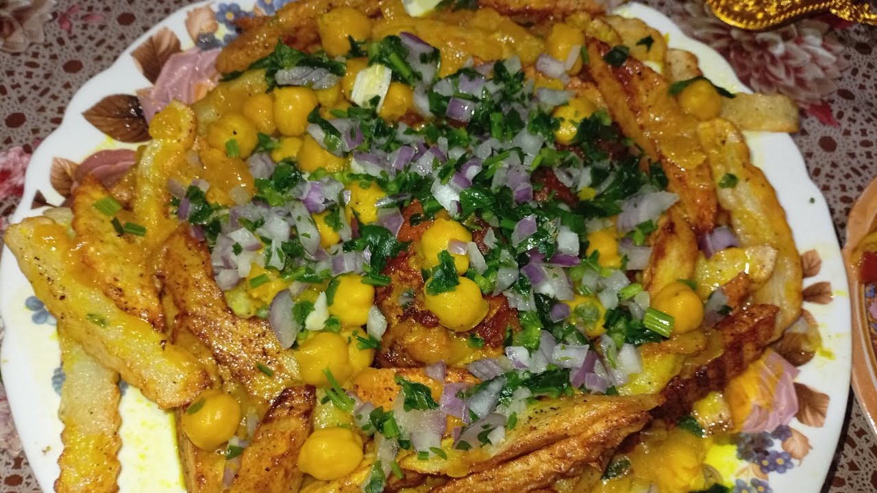 وصفة المحمر بطاطا 🥔 بدجاج 🍗وحميصة و البصل 👌 إن شاء الله تعجبكم يديرولي اشتراك وبرطاج