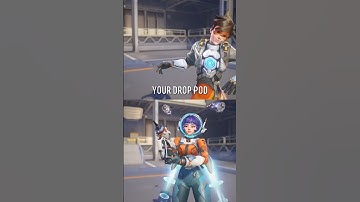 Juno and Tracer interaction - Overwatch 2
