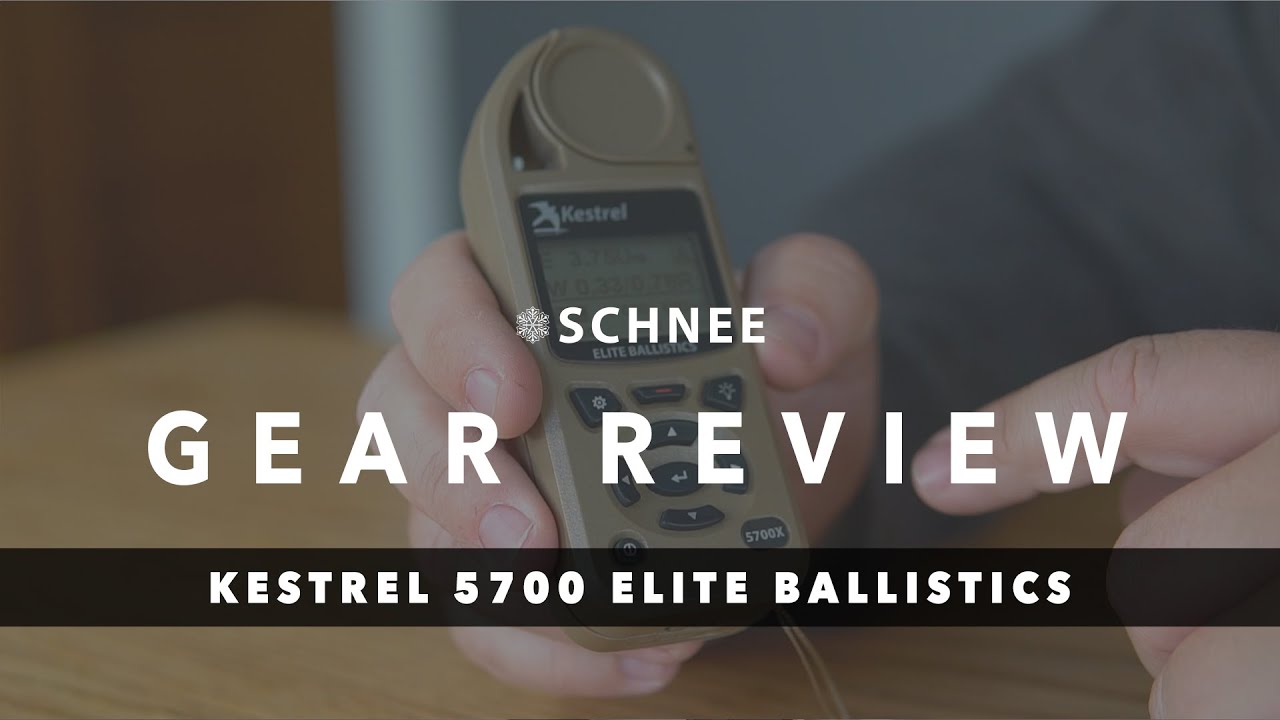 Gear Review - Kestrel Ballistic Weather Meters