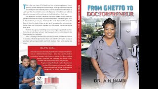 MY BOOK LAUNCH: FROM GHETTO TO DOCTORPRENEUR BOOK BY DR NAMBI; book launch event programme