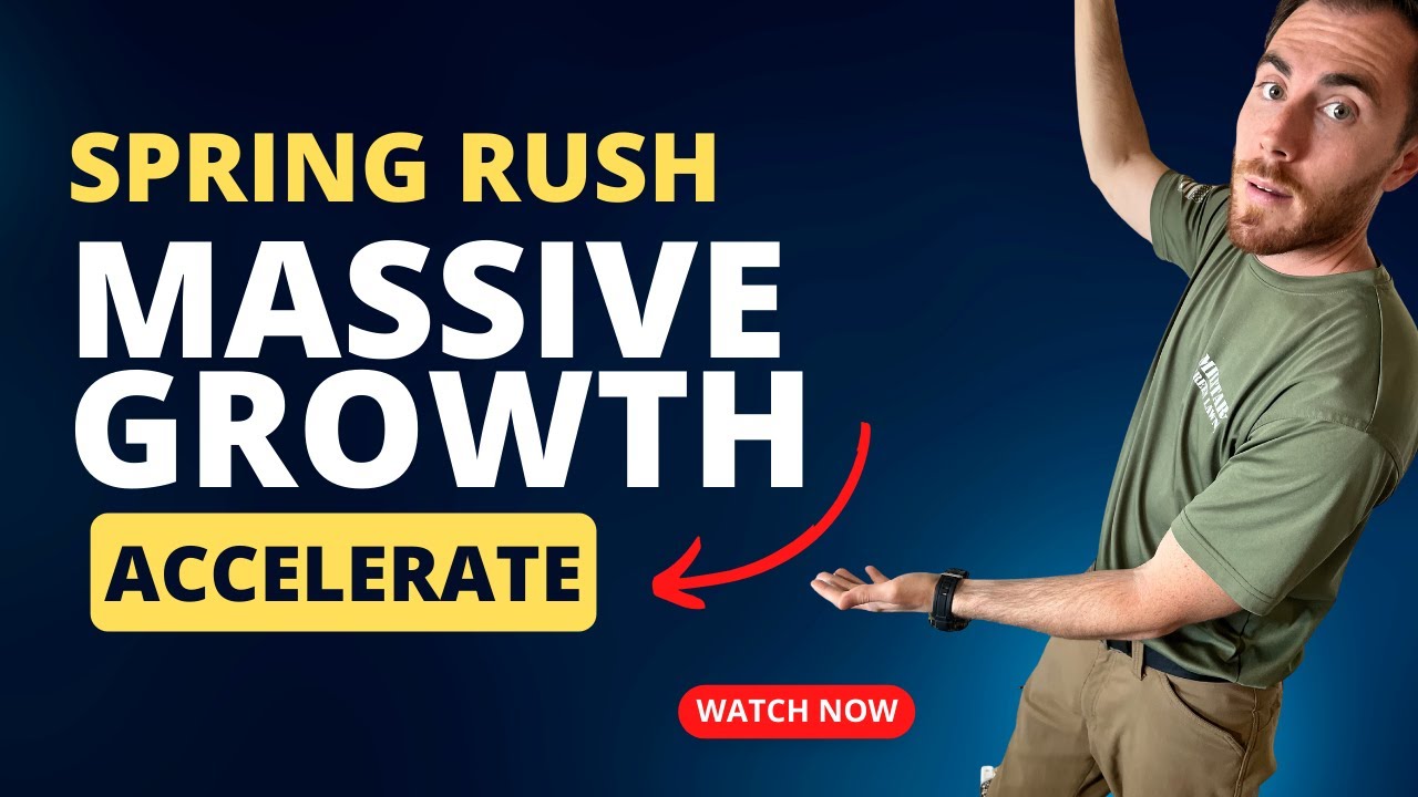 ACCELERATE MOWING BUSINESS [During Spring Rush] - YouTube