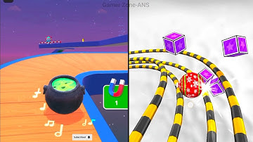 Sky Rolling Ball Vs Going Balls - Double Fun 16, Super SpeedRun, Android Gameplay, new updates