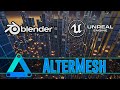 Altermesh -- Blender Geometry Nodes in Unreal Engine!