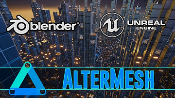 Altermesh -- Blender Geometry Nodes in Unreal Engine!