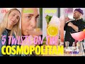 5 Cosmos You Can Make From Home! | Cosmopolitan Masterclass | Absolut Drinks With Rico & Hedda