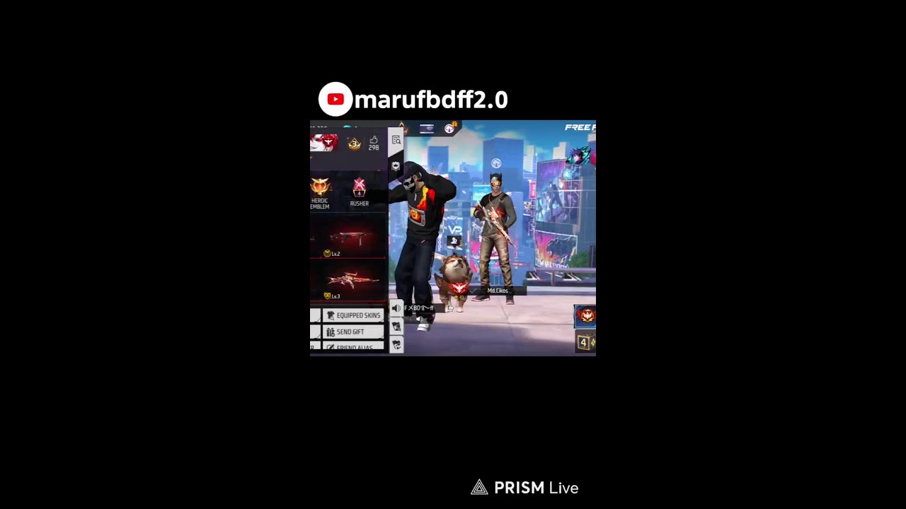 Live streaming of MARUF BD FF2.0