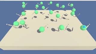 Solved Reacher Environment