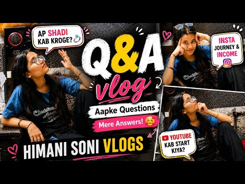 My first Q & A vlog 😍
