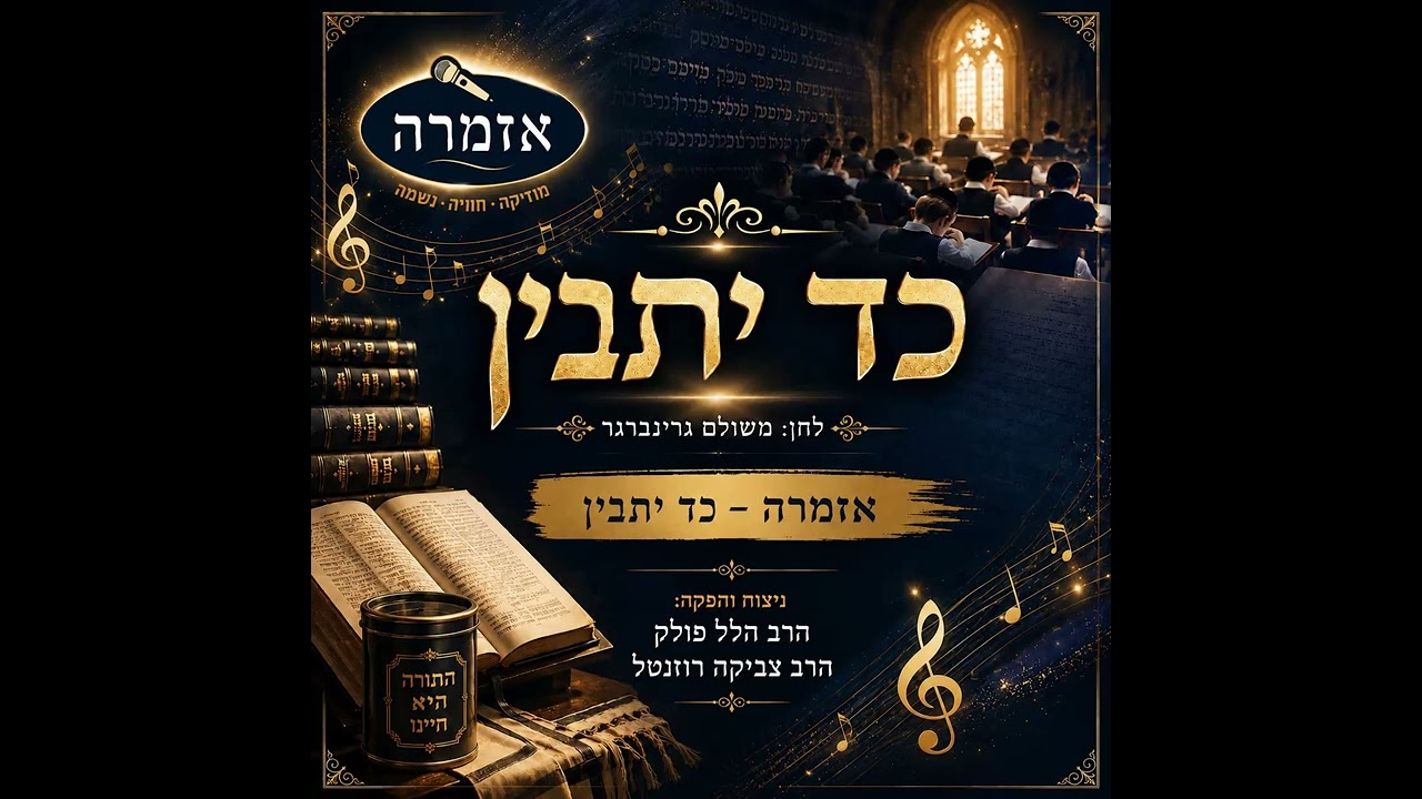 ילדי אזמרה בניצוחם של המחנך הרב הלל פולק והרב צביקה רוזנטל מגישים: כד יתבין