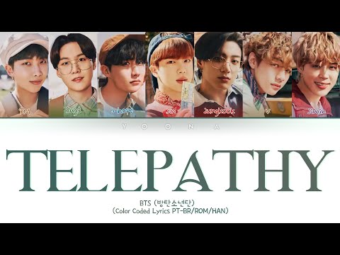 BTS (방탄소년단) – Telepathy (잠시) (Color Coded Lyrics PT-BR/ROM/HAN)