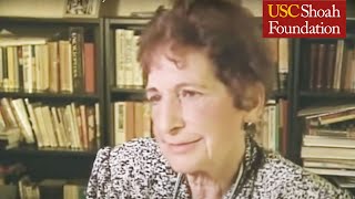 Jewish Survivor Hana Dubová Testimony | USC Shoah Foundation