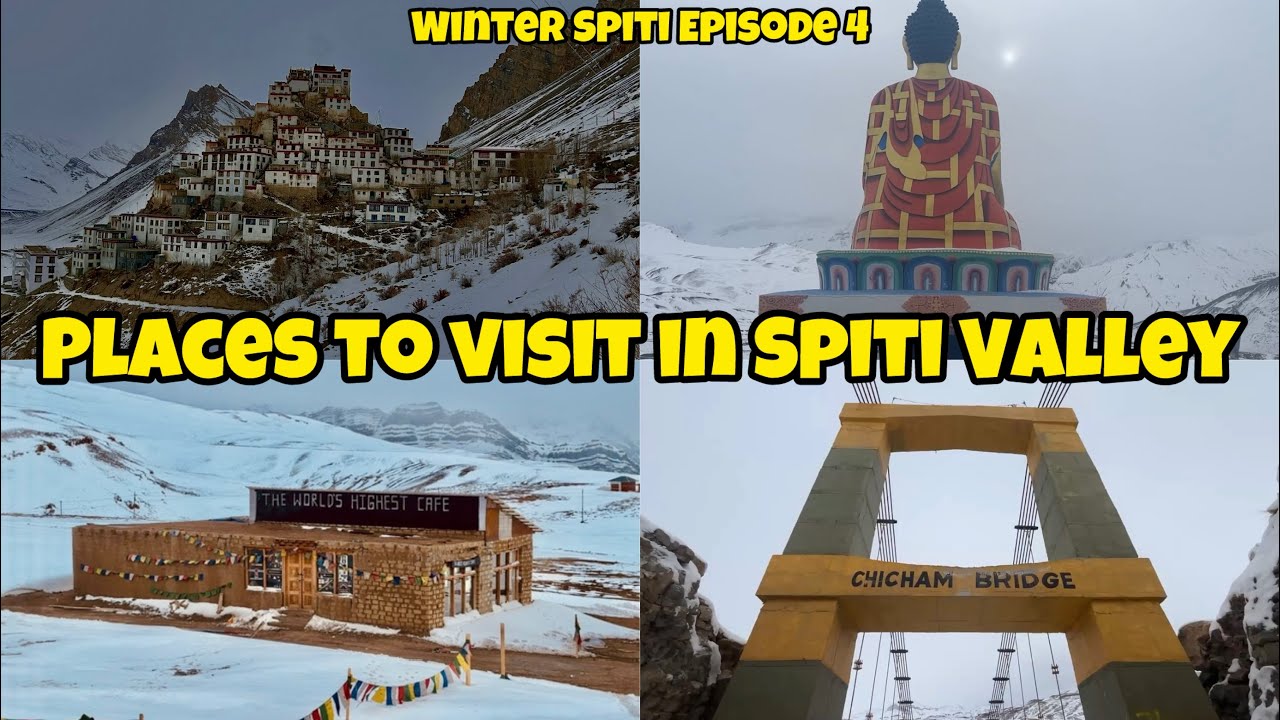 Places To Visit In Kaza | Spiti Valley Sightseeing | Winter Spiti 2026 Episode 4 | #spiticircuit 