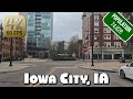 Driving Around Downtown Iowa City, IA in 4k Video