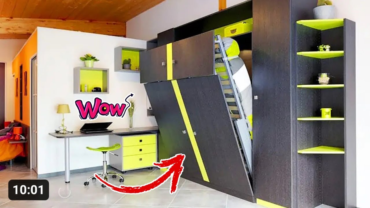 فن استغلال المساحات الصغيرة 🏠والضيقة اختراعات الصين الحديثة😍 كيفية استغلال المساحات بطرق مبتكرة👌