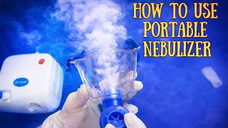 “How to Use Portable Nebulizer | Unboxing & Complete Demonstration”