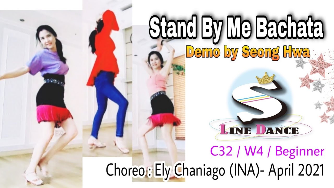 Stand By Me BachataLine Dance(Beginner)Demo YouTube