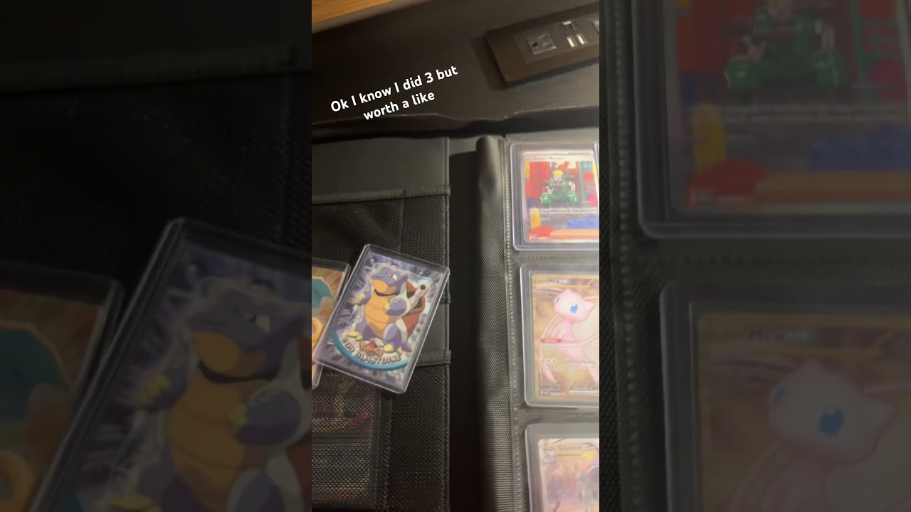 Worth a like 3 big Pokemon old school topps 