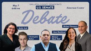 Celebrity 2026 Gallatin County Democrats U.S. Senate Debate Profile