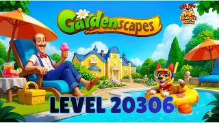 Gardenscapes level 20306 Walkthrough screenshot 3