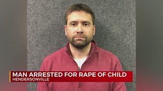 Alert Desk: Man arrested for rape of child in Hendersonville