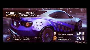 nfs Need for speed no limits gameplay android finalbattle  Daisuke Ford Mustang Vs BMW M3 coupé