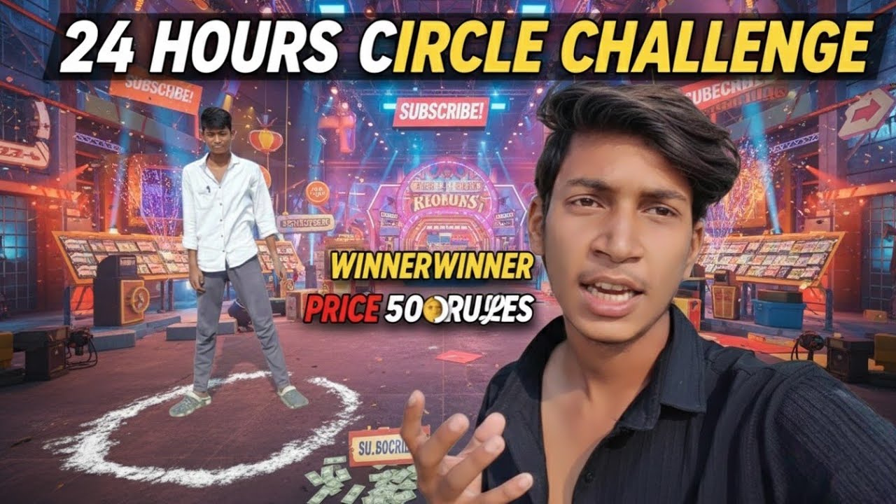 24 HOUSE CIRCLE CHALLENGE | 5000 WINNER 🏆 | CHALLENGE VIDEO 