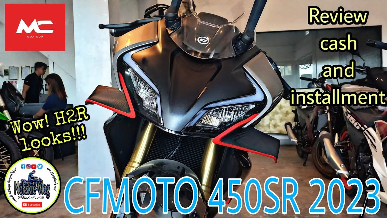 CFMOTO 450SR 2023 WOW! H2R Looks!? Review cash and installment. 