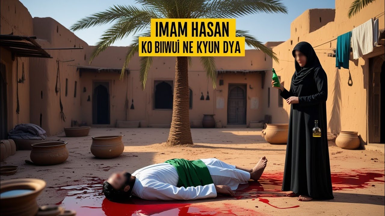 Why Did Hazrat Imam Hassan (R.A) Get Poisoned by His Wife? | The Martyrdom of Imam Hassan (R.A)
