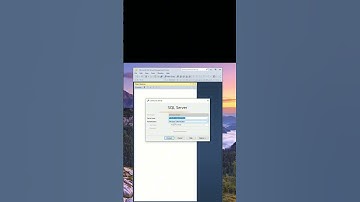 Connecting to a SQL server instance #sql #sqlserver #learnsql
